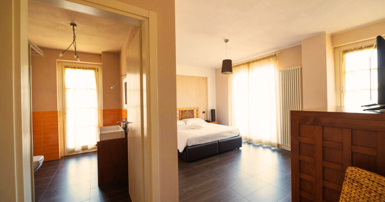Camera family-friendly in hotel di montagna a Selvino